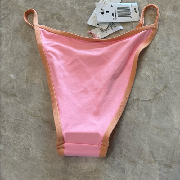 L’space Tommy Bikini Bottom‎ NWT Pink Retails $86 - Picture 8 of 10